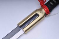 Vente chaude 108cm 1.5kg Bleach Anime Prop Cosplay Kisuke Urahara Réel Zanpakuto Épée pour Cosplay Collection
