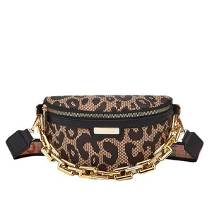 Bolso Bandolera de Lujo para Mujer, Diseño Coreano, Impermeable, Personalizado 2026, de Cuero PU Negro con Estampado de Leopardo, Bolso de Cintura - Product Image 6