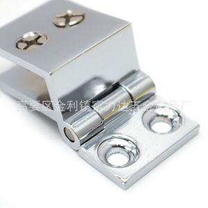 Bisagra para Muebles de Acero Inoxidable F-2026A, Montaje en Superficie con Acabado Espejo, Diseño Moderno - Product Image 2