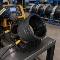 Raccord droit électrofusion HDPE 110 mm SDR11 PN16 pour la connexion de conduites d'eau et de gaz HDPE de même diamètre