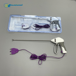 Pinzas Bipolares Rectas de Varias Longitudes Compatibles con Ligasure 23cm 37cm 44cm Certificación CE ISO para Cierre de Vasos en Cirugía Humana - Product Image 3
