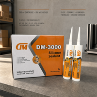 Mastic silicone acétique anti-moisissure à séchage rapide pour la construction et le transport (vente en gros)