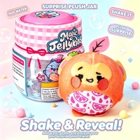 Pot de peluches surprise, jouets magiques transformables activés par l'eau, peluches mystère pour les 5 ans et plus, multicolores, 3 pouces, styles aléatoires