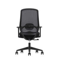 Chaise de bureau de direction moderne ergonomique avec siège en mousse, pivotante, en tissu nylon, pour travail sur ordinateur, visiteurs, vente en gros pour bureaux