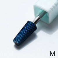 2026 Prix de gros sécurisé, Têtes de polissage de cylindre d'engrenage colorées F, M, C, Embouts de ponceuse à ongles, Accessoire pour machine à ongles pour la manucure et la beauté