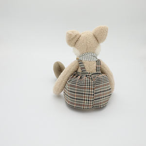 Poupée de renard en peluche habillée Muneca De De Peluche Poupees De Renard En Peluche - Product Image 3