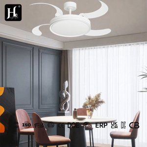 พัดลมเพดานแบบยืดหดได้ขนาด 42 นิ้ว รุ่นสมัยใหม่ พร้อมไฟและระบบระบายอากาศ - Product Image 3