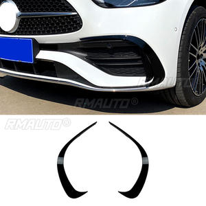 Pour Mercedes-Benz Classe C W206 C200 C260 C300 AMG 2022+ Spoiler de pare-chocs avant, cache de feux antibrouillard, séparateur d'air, kit carrosserie - Product Image 1
