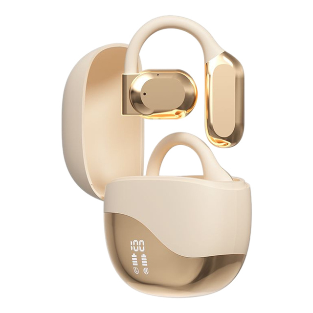 Jumon TWS Translator Earbuds Over-ear Headset OLED Display 2.4inch Screen AI Real-Time Translation Waterproof 144 Languages