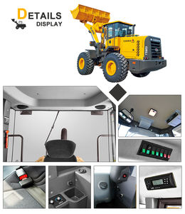 Cargadora de Ruedas Pequeña SDLG LG953 de Alto Rendimiento para Uso Agrícola y de Cosecha, Cabina Ancha - Product Image 2