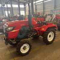 Tracteur agricole multifonctionnel 25HP 50HP 100HP avec cultivateur et rotoculteur pour rizières et terres agricoles