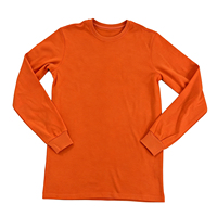 Chemises de travail antistatiques pour hommes, 100% coton, ignifuges, manches longues, style Henley, fournies par l'usine
