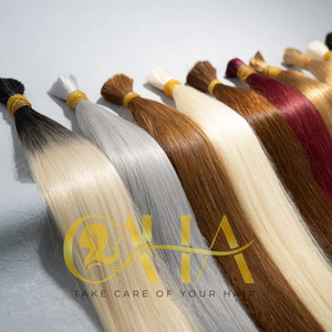 Cheveux Remy Vietnamiens en Gros, Couleurs Tendance, Vierge Double Drawn, Teintes Personnalisables, Adaptés à la Permanente, 100g/Paquet, Vente en Gros - Product Image 1