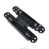 Engsel Pintu Tersembunyi 155*25mm untuk Pintu Interior, Engsel Tersembunyi 40kg, Engsel 3D untuk Pintu Dalam, Engsel Tak Terlihat dari Paduan Seng