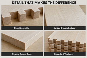 Material <span class=keywords><strong>de</strong></span> <span class=keywords><strong>Madera</strong></span> Maciza para Cajones, <span class=keywords><strong>Madera</strong></span> <span class=keywords><strong>de</strong></span> Abedul con Protección UV, Duradero y Ajustable, para Gabinetes <span class=keywords><strong>de</strong></span> Estilo Moderno, etc. - Product Image 4