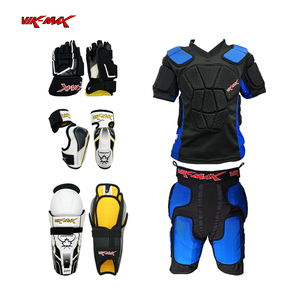 Équipement de hockey professionnel pour l'extérieur, vêtements de lacrosse avec rembourrage renforcé et contourné pour le hockey sur gazon - Product Image 4