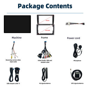 13インチ TS20 Android 13 カーラジオ 2K ディスプレイスクリーン ワイヤレス CarPlay 360度カメラ 4G DSPアンプ ステレオ 汎用ヘッドユニット用 - Product Image 2