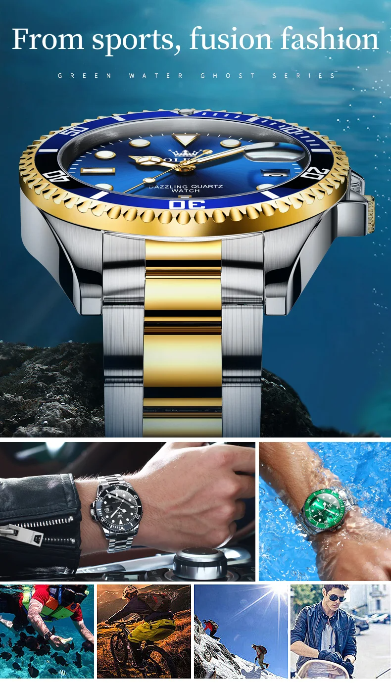 Gevril Heren Hudson Yards Zwitsers Automatisch 3 Wijzers, Sellita SW200 Beweging Blauwe Wijzerplaat Tweekleurig Horloge Zilver