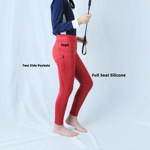 Pantalones de equitación ARLAN Unique para niños con logotipo propio, conjunto ecuestre infantil, ropa de equitación - Product Image 1