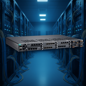 Commutateur Ethernet modulaire Moxa PT-G7828 avec 48 ports RJ45 1000 Mbps, protocole IEEE 802.3, appareil de mise en réseau d'entreprise - Product Image 3