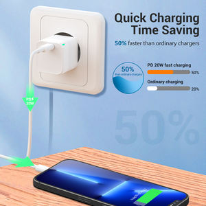 <span class=keywords><strong>Chargeur</strong></span> rapide pour téléphone JELLICO 20W PD avec prise EU Type C, compatible avec les séries <span class=keywords><strong>iPhone</strong></span> 16/15/14/13, certifié CE - Product Image 4