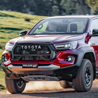 Système d'échappement Performance en acier inoxydable pour Toyota Hilux REVO Tuyau avant bas avec silencieux et embout d'échappement pour voitures et camions