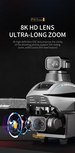 HOSHI-Dron con cámara Profesional HD, cuadricóptero sin escobillas <span class=keywords><strong>4DRC</strong></span> <span class=keywords><strong>F13</strong></span>, GPS, 8k, 3KM, EIS, 3 ejes, antivibración, cardán, FPV - Product Image 5