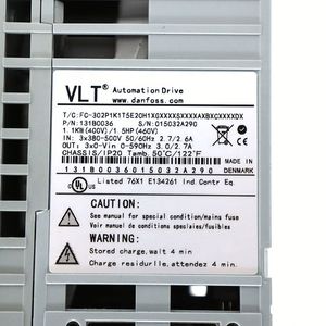 Módulo de control de velocidad VLT Automation Drive Ac FC-302P1K1T5E20H1XGXXXXSXXXXAXBXCXXXXDX 131B0036 - Product Image 6