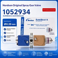 USA Nordson 1052934 Vanne de pistolet de pulvérisation automatique d'origine à contrôle précis, accessoire pour équipement de revêtement de pistolet à colle thermofusible, pour bois et sacs
