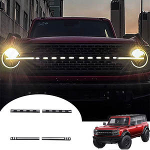 Luz led blanca de parachoques delantero para coche <span class=keywords><strong>ford</strong></span> <span class=keywords><strong>bronco</strong></span>, accesorios de exterior para puerta 2 y 4, 2021, <span class=keywords><strong>2022</strong></span>, 2023 - Product Image 1