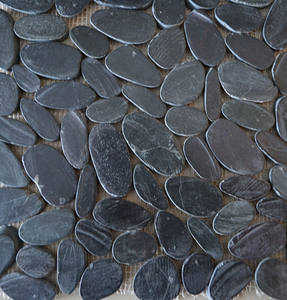 Colorato pietra di ciottoli naturali pavimentazioni 30x30cm ciottoli all'ingrosso adatto per fare un passo lungo cortili all'aperto e giardini passerelle - Product Image 2