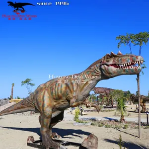 3D film animasyonlu yüksek kaliteli Animatronic dinozor oyun alanı dinozor