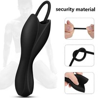 Dilatateur urétral vibrant en silicone pour entraînement SM, modèle œil de cheval, insérable