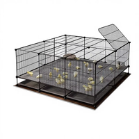 Poulailler de grande taille pour bébés poussins, adapté au balcon et à l'extérieur, idéal pour les bébés canetons et les bébés oies