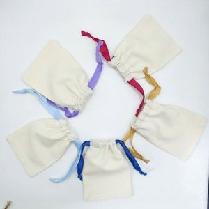 <b>Cheap</b> Eco Friendly Custom Organic Plain Natural Cotton Pouch Bag Drawstring Shoe Cloth Packing Bag Dust Bag - Product Image 3