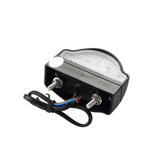 <span class=keywords><strong>Plaque</strong></span> d'<span class=keywords><strong>immatriculation</strong></span> de remorque de camion, lumière LED, E4 EMC 10-30V IP68 - Product Image 3