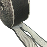 Sangle élastique tricotée réglable de haute qualité avec œillets, 25mm, 32mm, 38mm, 40mm, 45mm, en polyester avec œillets pour sports de plein air