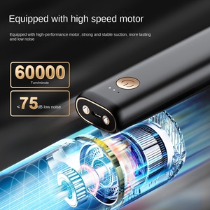 6000pa clavier de voiture ordinateur PC nettoyant souffleur d'air électrique avec aspirateur sans fil lumière LED Air <span class=keywords><strong>Duster</strong></span> - Product Image 6