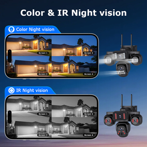 New Gen 20MP PTZ <strong>Security</strong> <strong>Camera</strong> 360 Views AOV+PIR <strong>Wireless</strong> 4G WIFI SIM Solar 24/7 Recording Two-Way Audio Wide Angle IP66 - Product Image 5