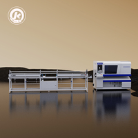 Machine de découpe de tubes laser à cinq axes de haute qualité Servo de serrage à grande vitesse pour le refroidissement par eau 3D de cadre en métal de meubles