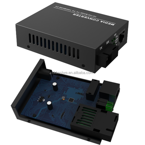 Transmisor y Receptor de Fibra Óptica OEM 10/100Mbps 25KM Monomodo Simplex SC a Conversor de Medios Ethernet - Product Image 4