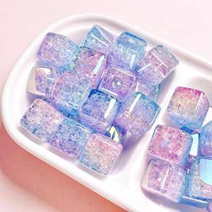 Usine en gros charmant 16mm personnalisé bricolage UV diverses couleurs exquis acrylique perles en vrac pour la fabrication de sangle de téléphone - Product Image 6