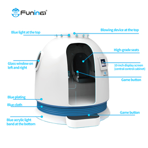 Simulatori VR a Movimento Completo, Divertente Cabina di Pilotaggio di Astronavi per Parchi Divertimento, Attrezzatura Accattivante per Bambini - Product Image 5