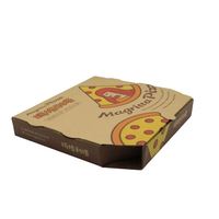 Boîte à pizza en papier de 10 pouces avec impression personnalisée, boîte à pizza en carton
