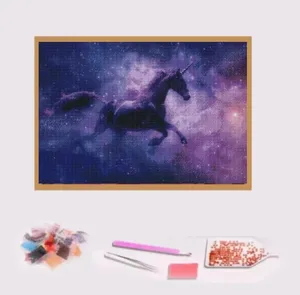 COOLEVE Factory Custom Full Square Drill Beginners Diamond Paintings Kit Free Shipping Horse Landscapes and Animal Scenes