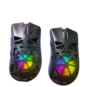 Aula Sc620 Lightweight Wireless Tri Mode Gaming <b>Mouse</b> With Rgb Lighting And Paw3311 Chip For Laptop Use - Product Image 5