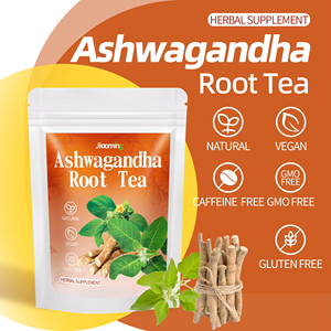 OEM ODM Prêt à expédier Sachets de thé à la racine d'Ashwagandha, soutien naturel à base de plantes pour la relaxation et la gestion du stress, 15 sachets - Product Image 3