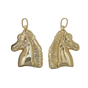 Gold Giraffe Pendant Necklace Animal Fine <strong>Jewellery</strong> for Women <strong>Made</strong> <strong>in</strong> Turkey - Product Image 3