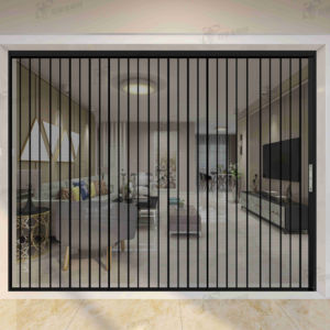 带铝合金框架的折叠纱门高清纱网，经久耐用，是家居装饰的精致选择 - Product Image 1