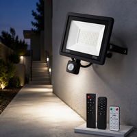 Nouveau projecteur LED à détecteur de mouvement, étanche pour extérieur, éclairage de couloir et de chemin, angle de faisceau 120°, température de couleur double 3000K 6000K